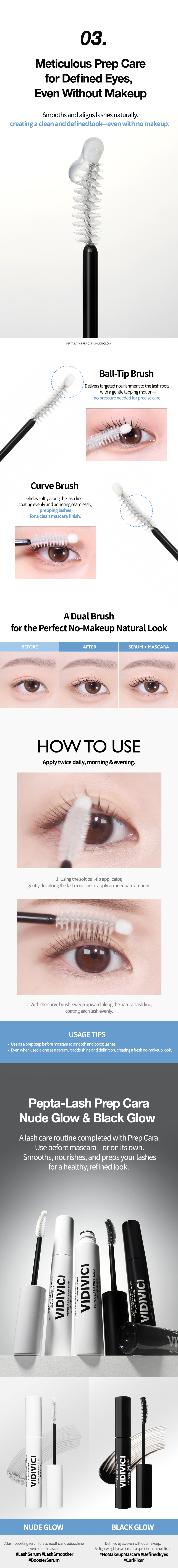 VIDIVICI Pepta-Lash Prep Cara 9ml | OLIVE YOUNG Global