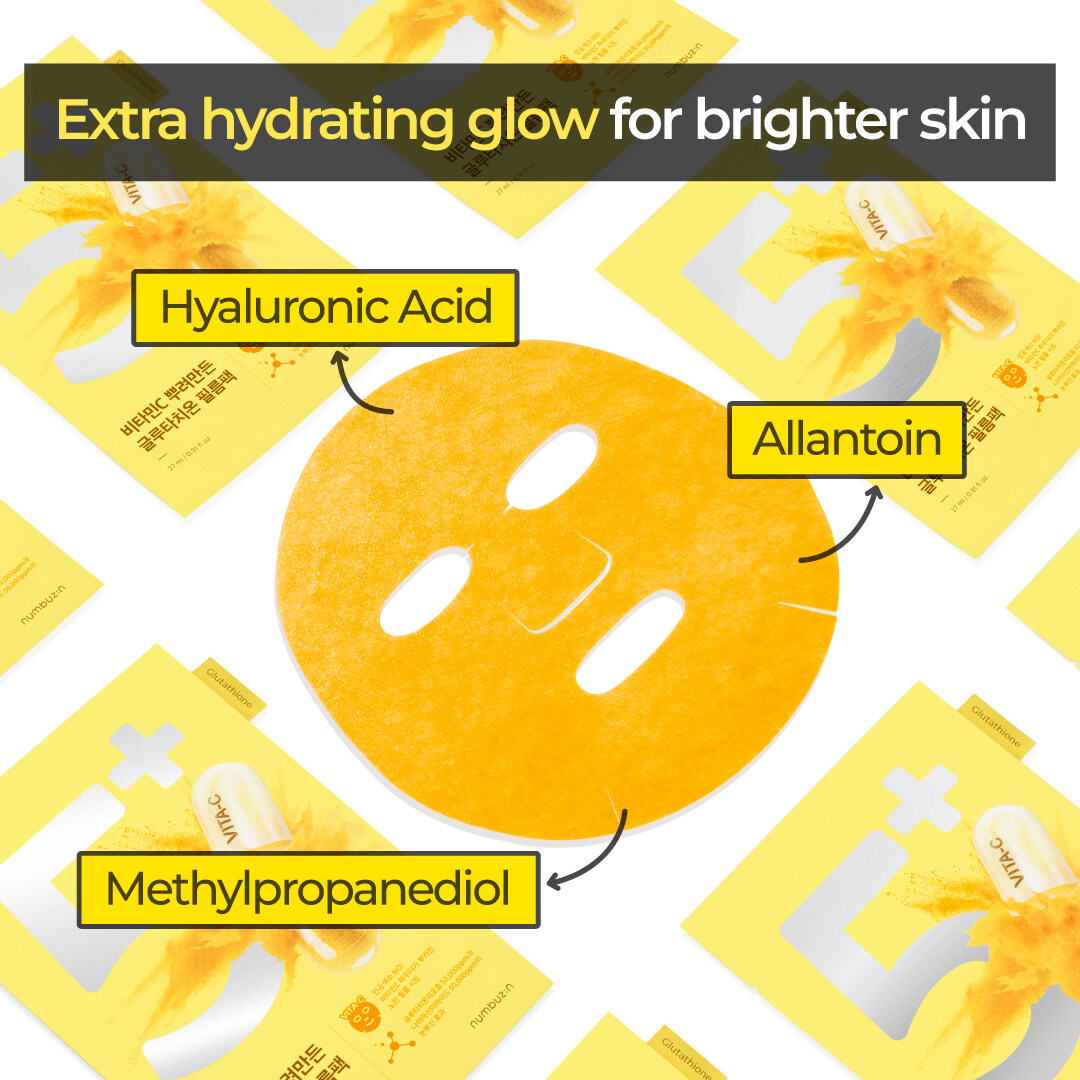 numbuzin No. 5 Vitamin Spotlight Sheet Mask 10ea Set | OLIVE