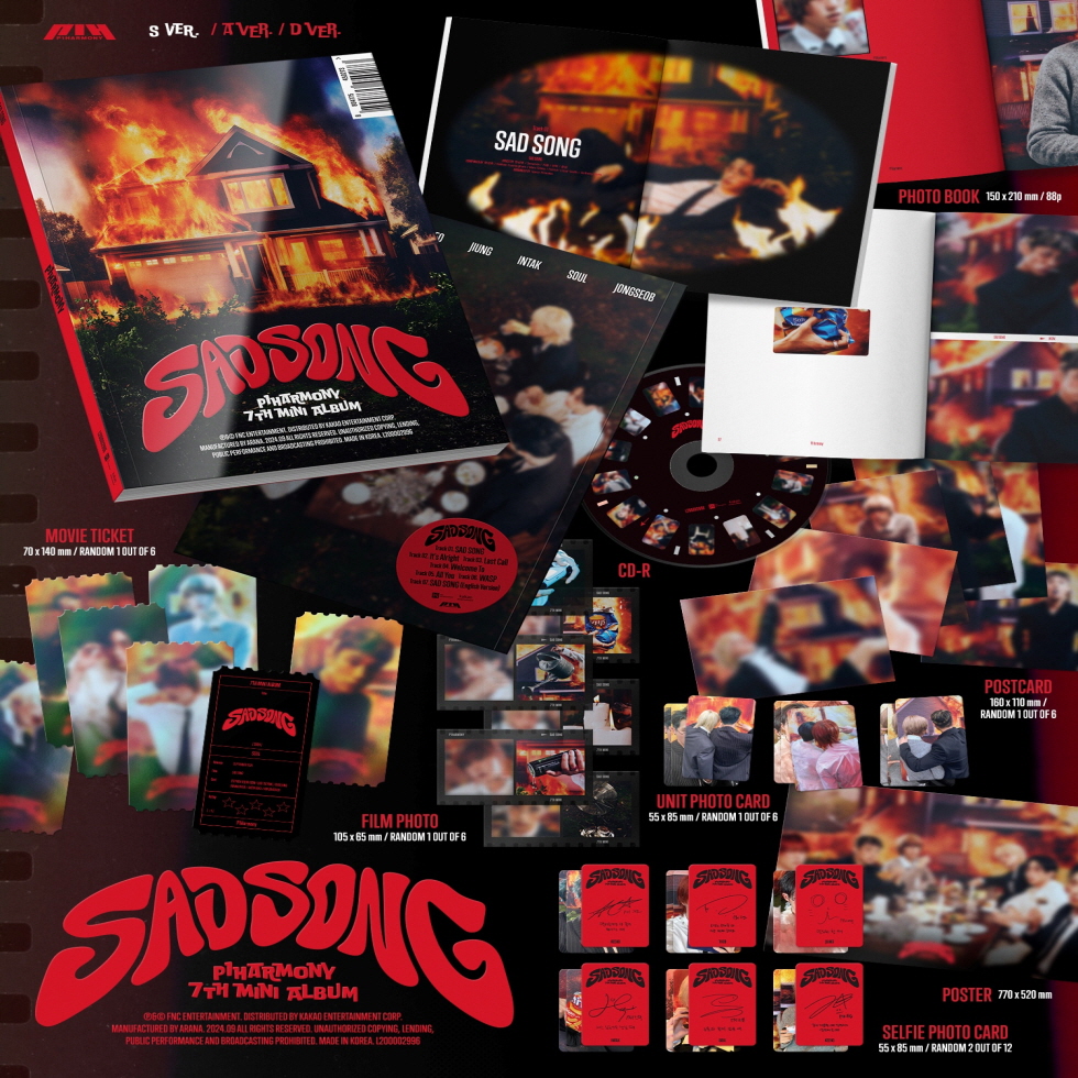 P1HARMONY - 7TH MINI ALBUM [SAD SONG] | OLIVE YOUNG Global