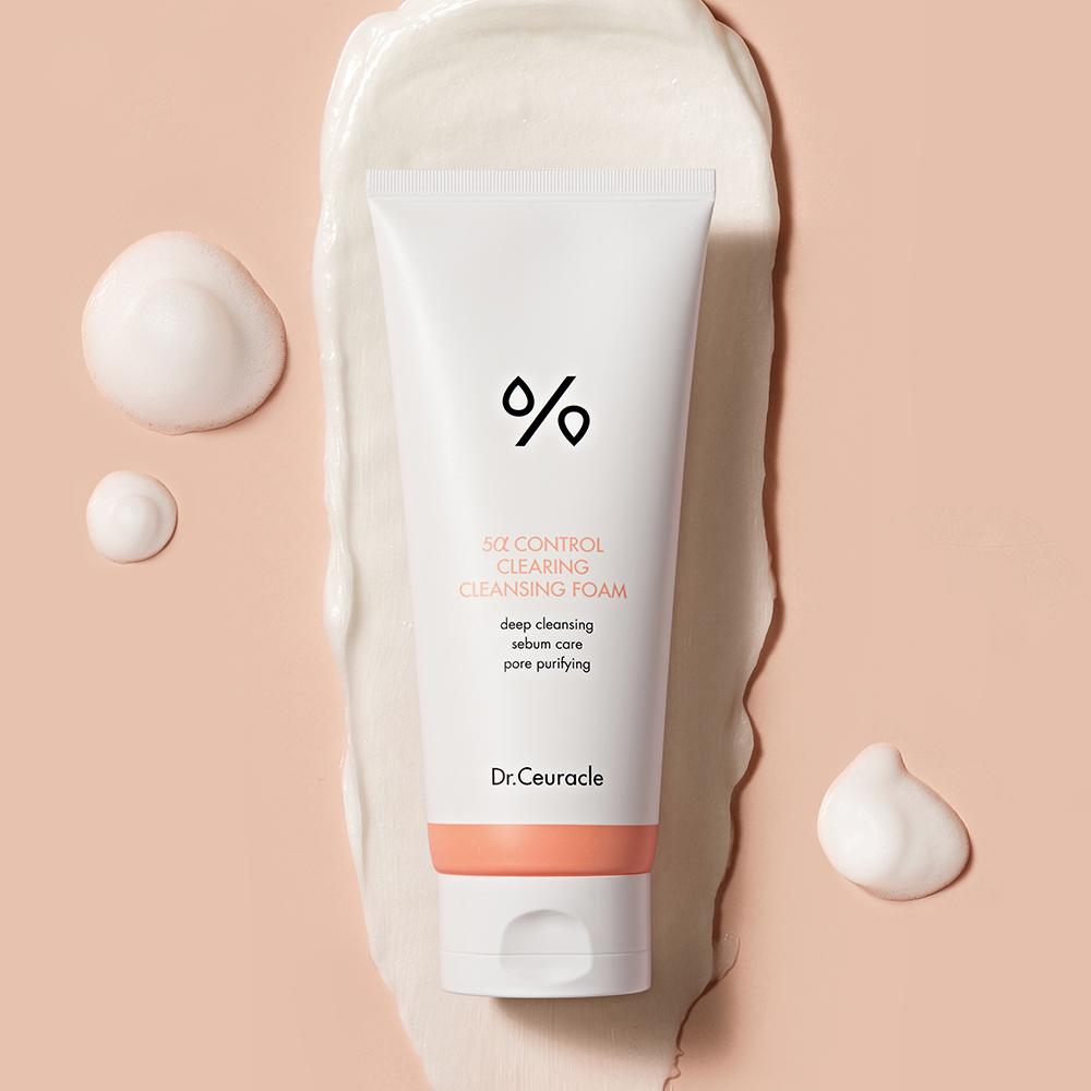 5α  CONTROL CLEARING CLEANSING FOAM
