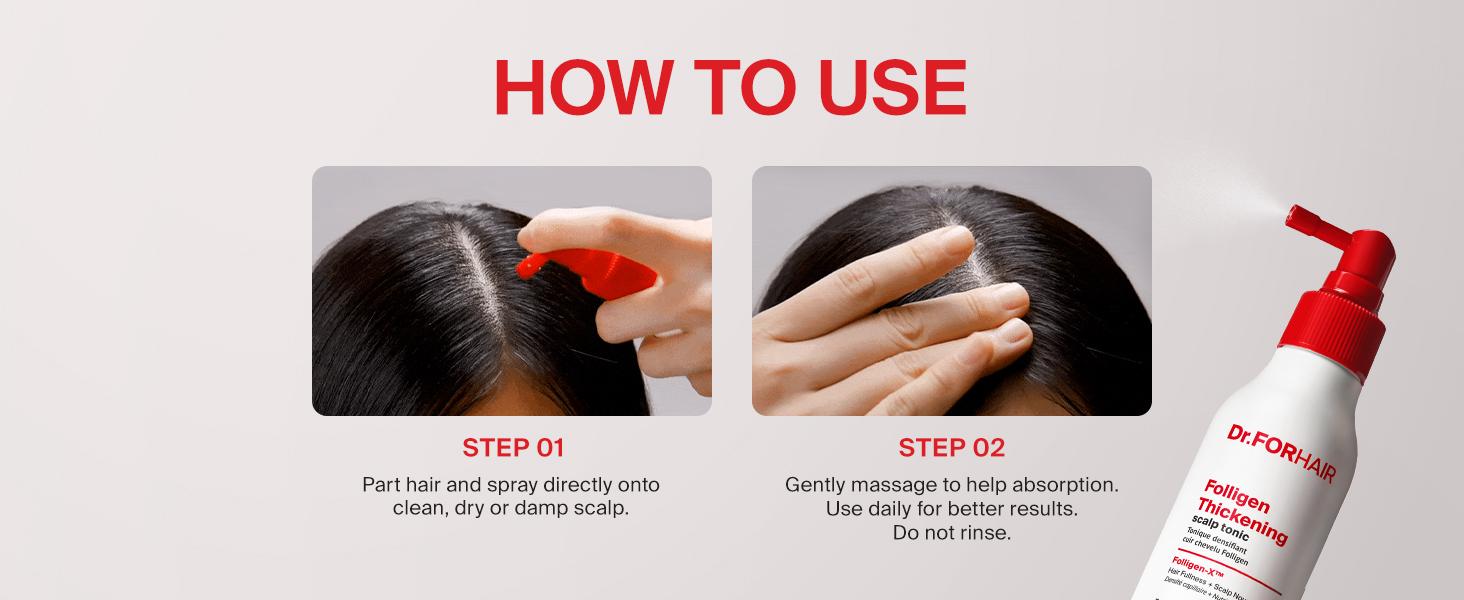 Dr.FORHAIR フォリゲン シックニング スカルプトニック 120ml ダブル
