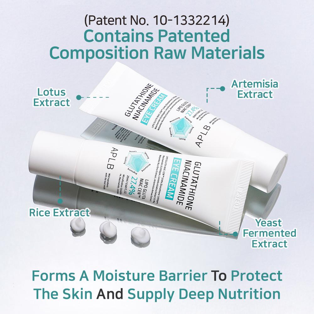 APLB GLUTATHIONE NIACINAMIDE EYE CREAM 20ml