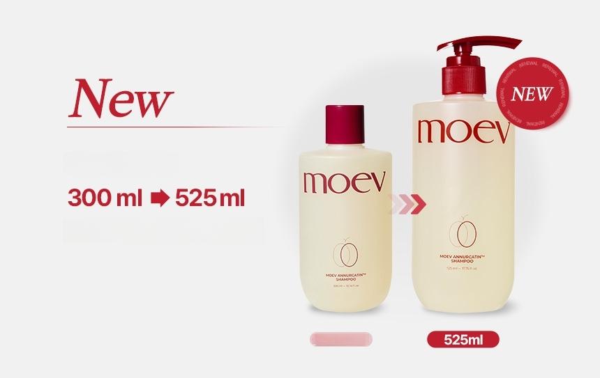 moev アヌルカチンシャンプー 525ml | OLIVE YOUNG Global