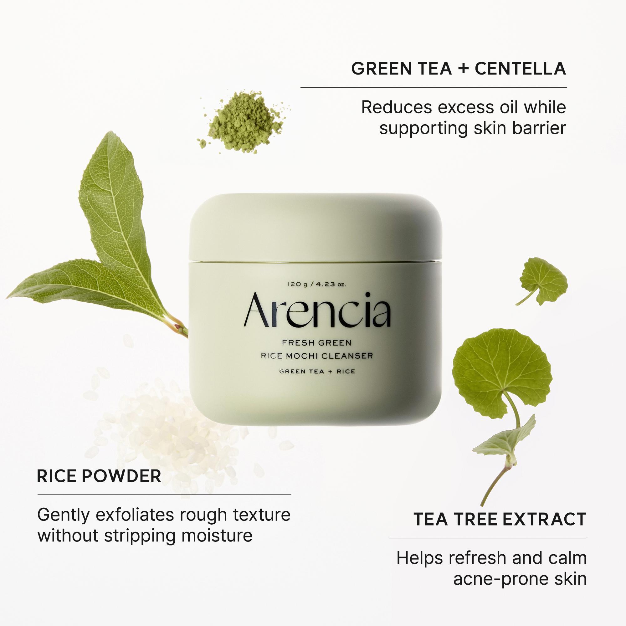 [Sanrio EDITION] Arencia Fresh Green Rice Mochi Cleanser 120g (2 Options)