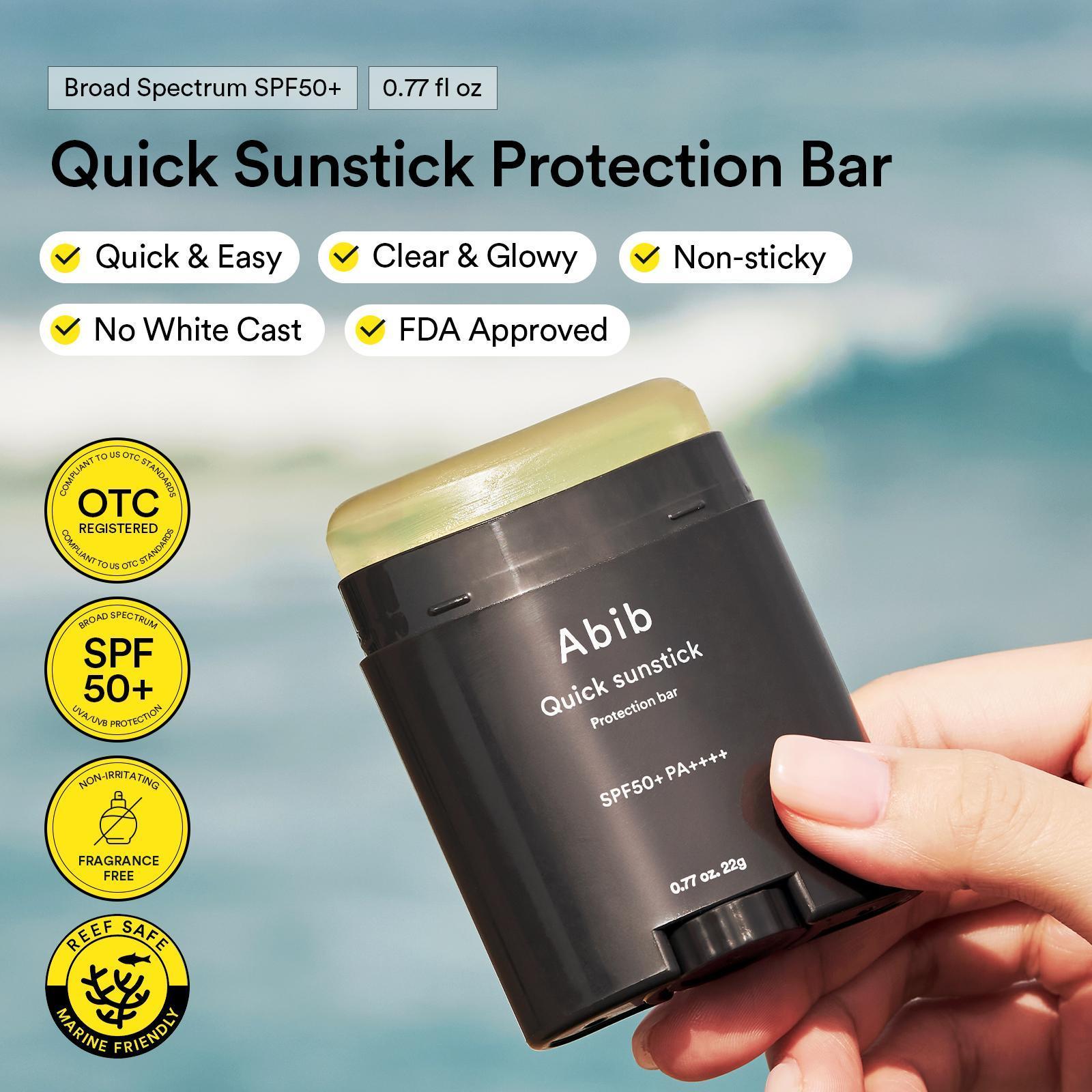 NEW] Abib Quick Sun Stick Protection Bar 22g | OLIVE YOUNG Global
