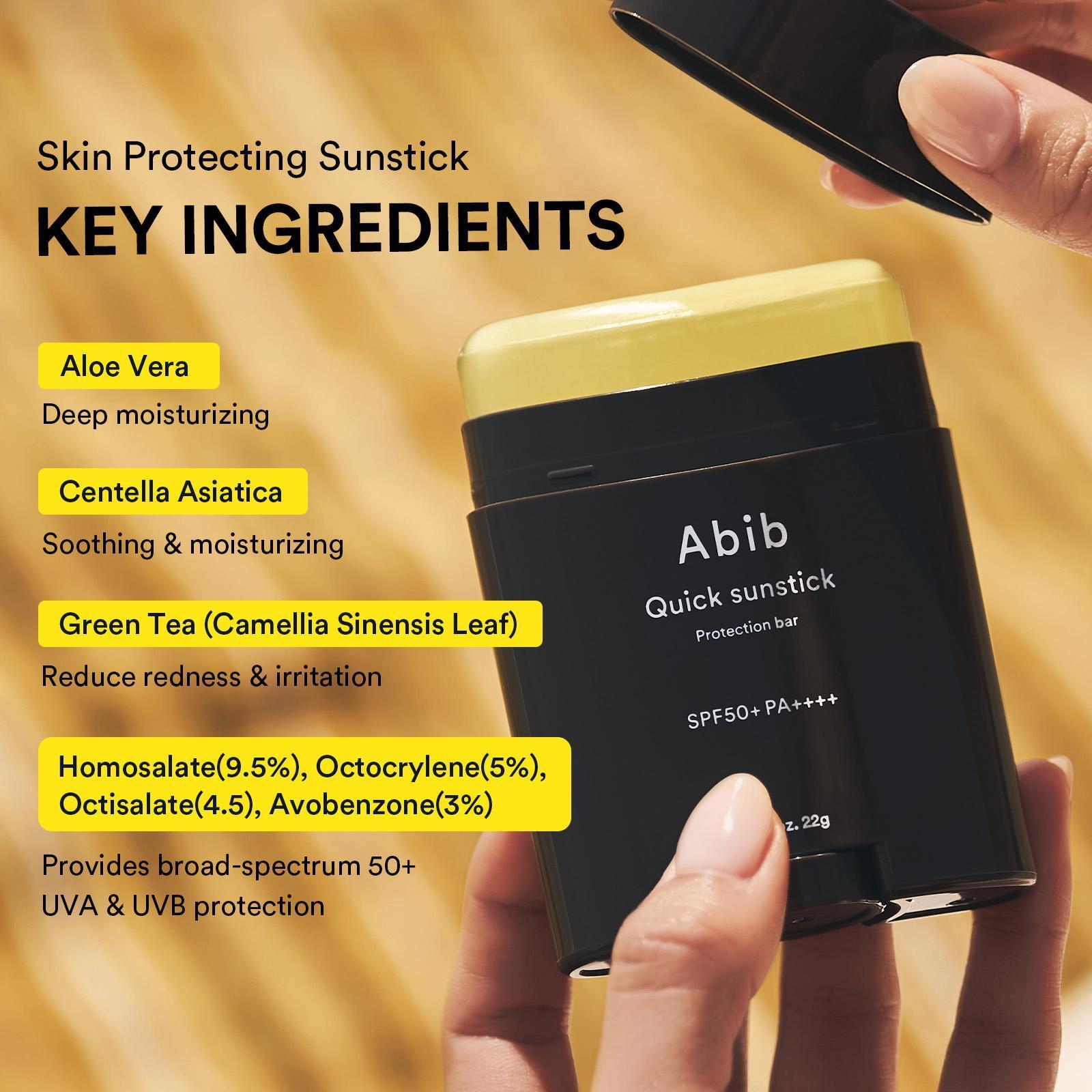 NEW] Abib Quick Sun Stick Protection Bar 22g | OLIVE YOUNG Global