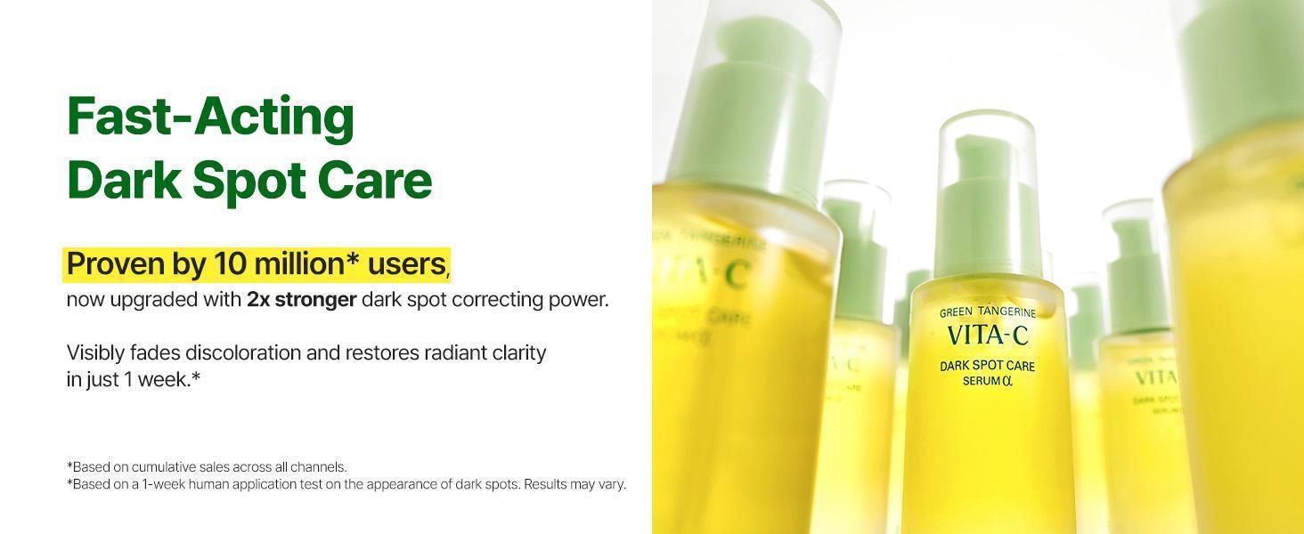 goodal Green Tangerine Vita-C Dark Spot Care Serum α 50ml Set (+35ml)