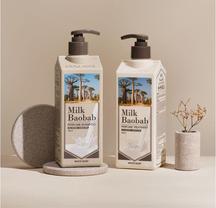 Milk Baobab Perfume Shampoo 500mL #White Soap | OLIVE YOUNG Global