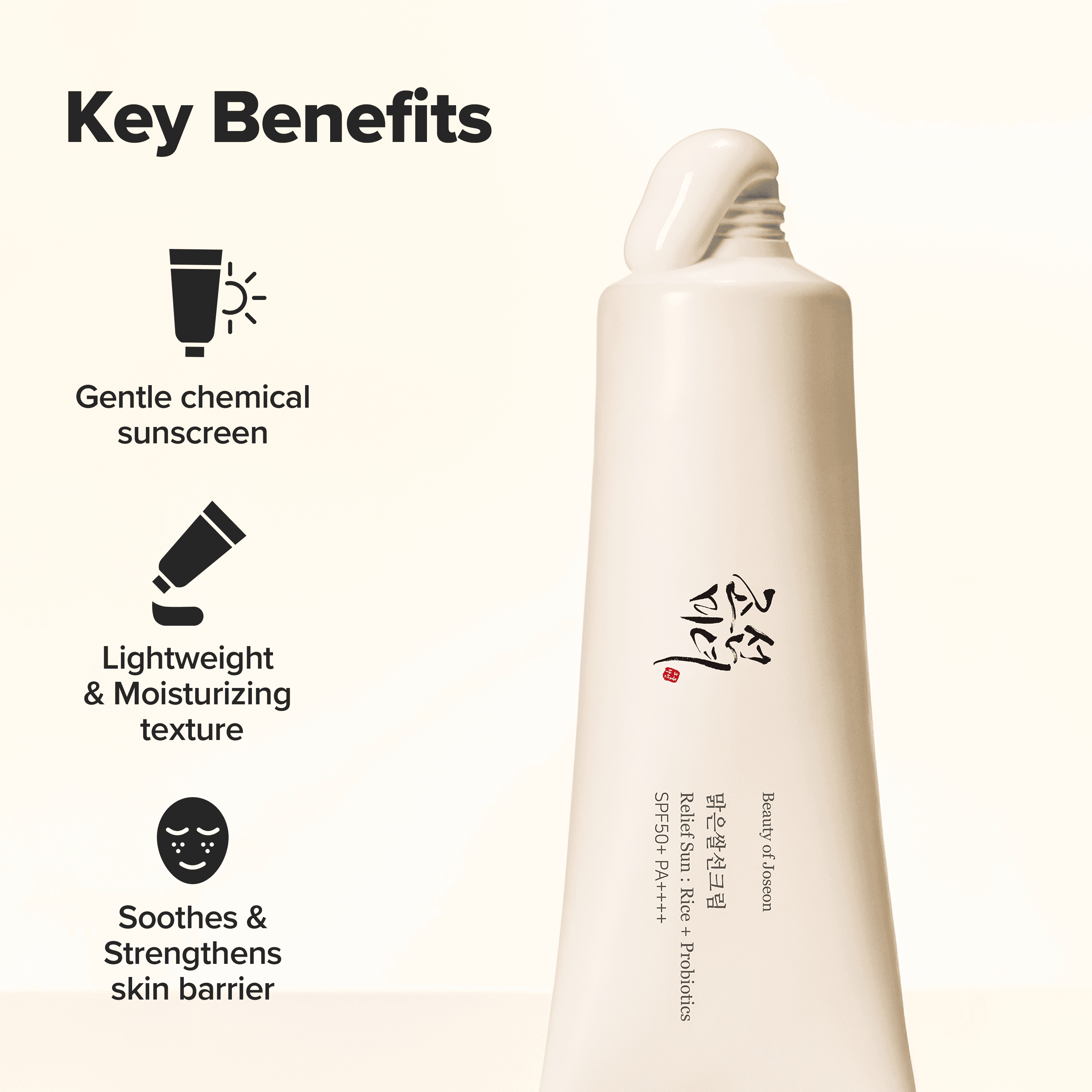Choonsik EDITION] Beauty of Joseon Relief Sun 50ml Set (+10ml*2ea+