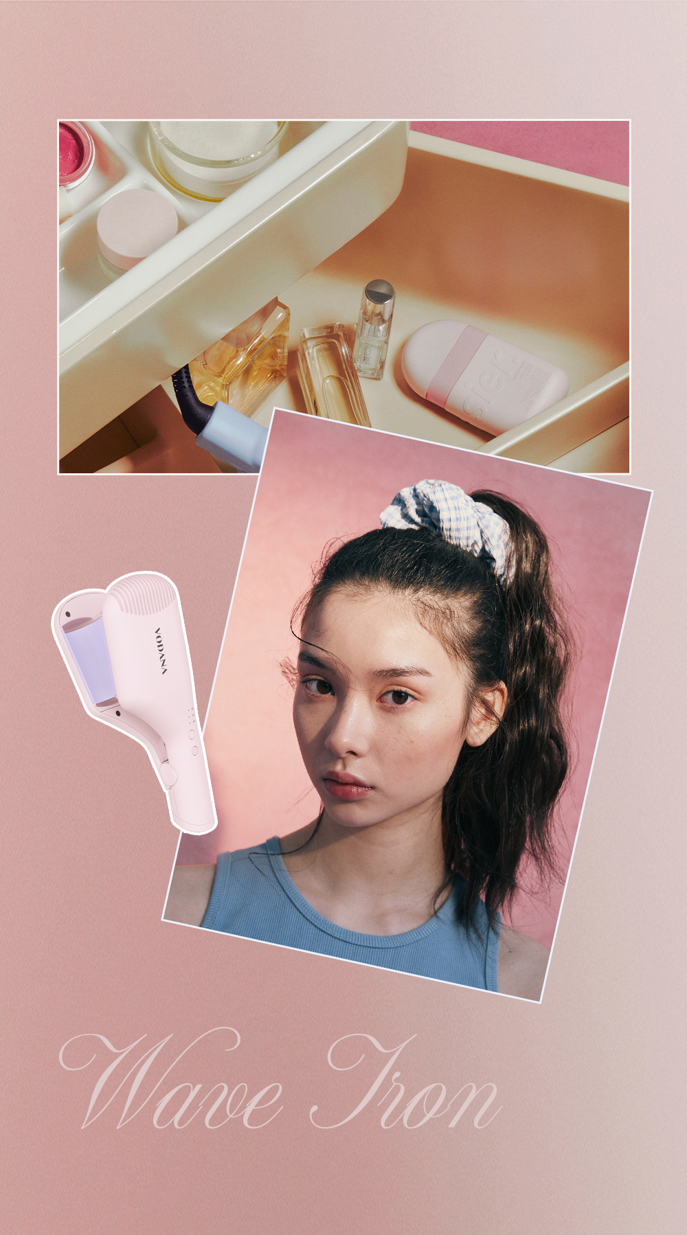 vodana Compact Wave Iron 38mm #Ivory Mood | OLIVE YOUNG Global