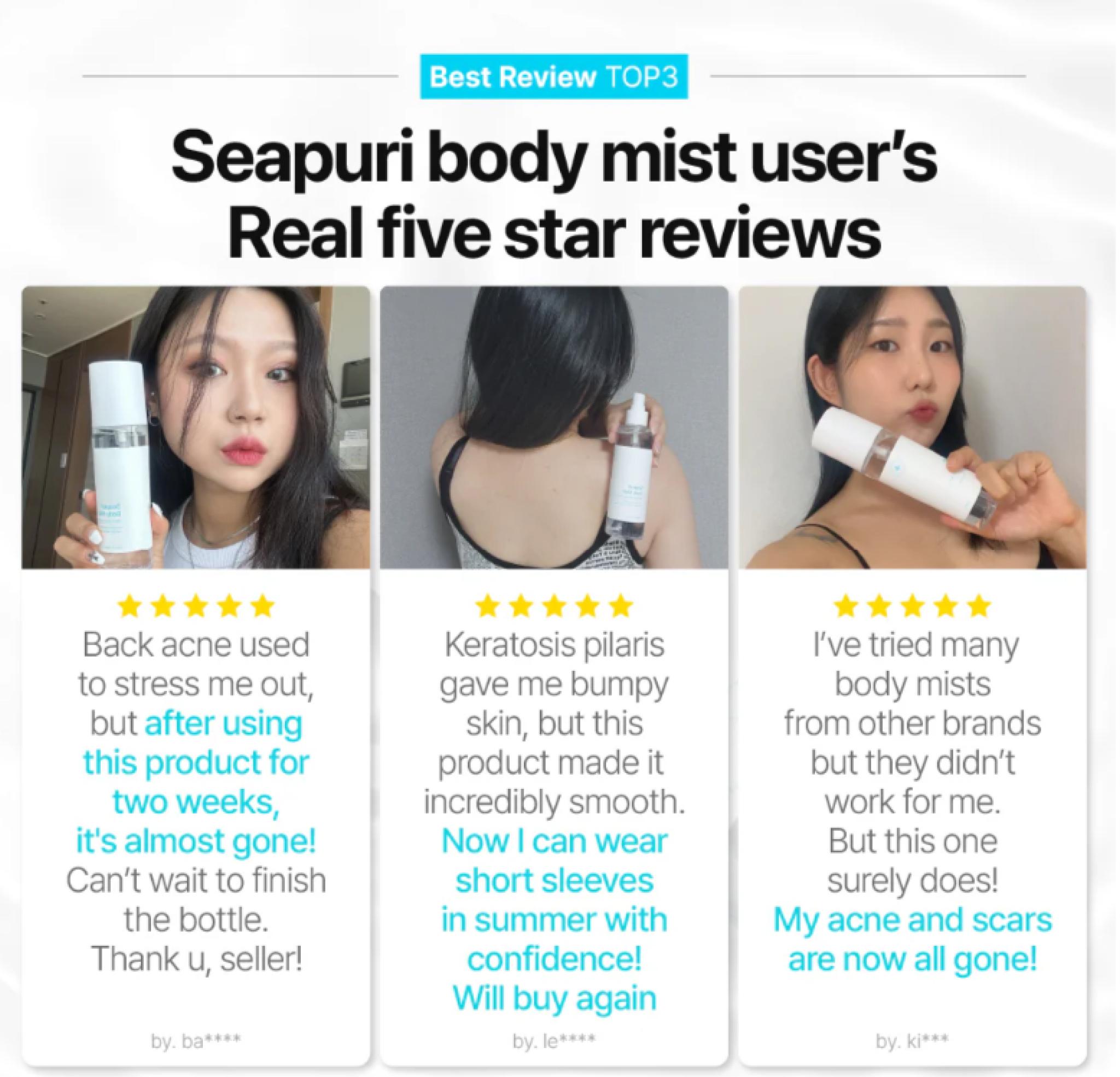 Seapuri Body Mist 200ml | OLIVE YOUNG Global