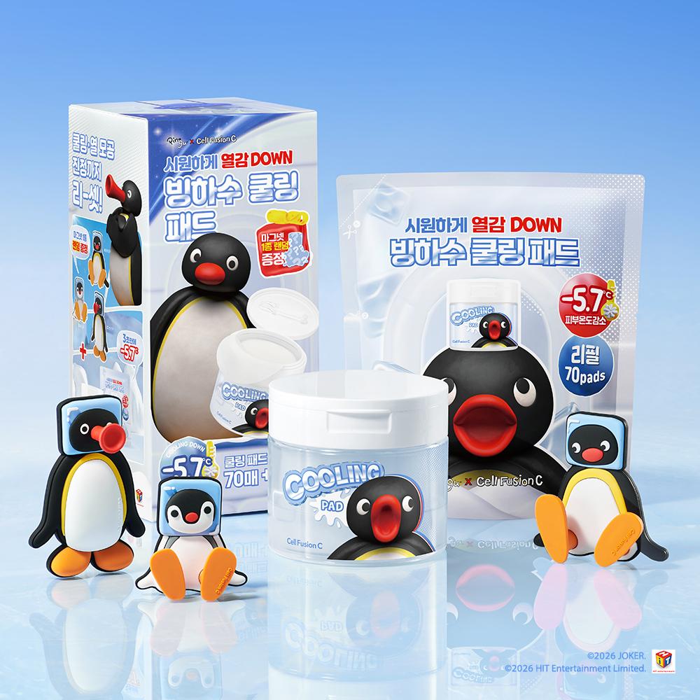 PINGU Edition] Cell Fusion C Post alpha Cooling Pad 70P Refill Set