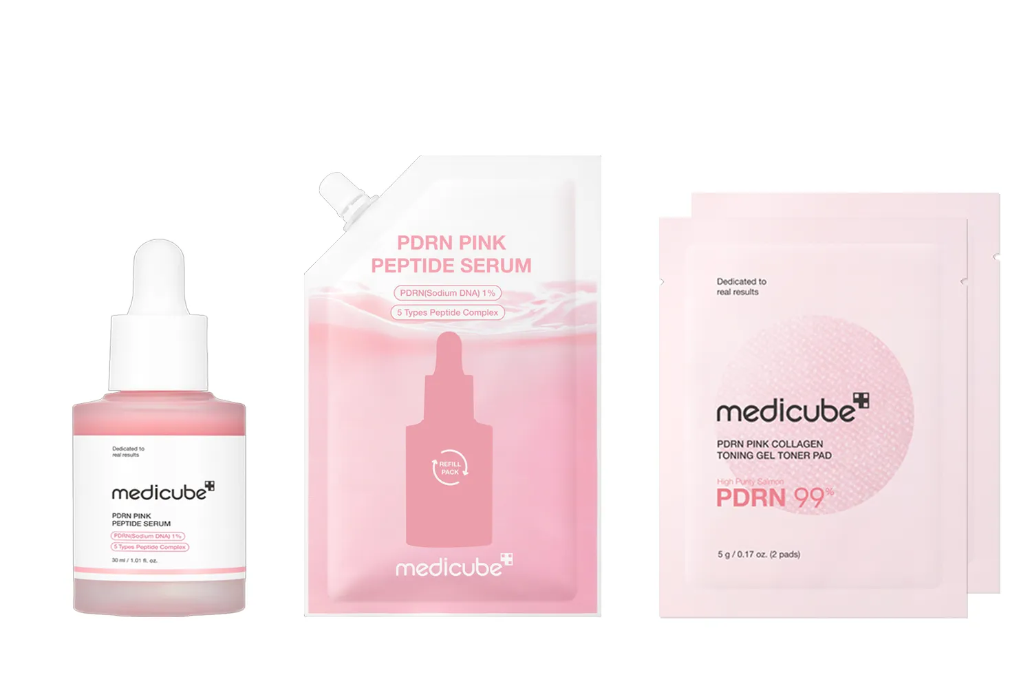 medicube PDRN ピンクアンプル 30ml 詰め替え企画 (+詰め替え用 50ml+