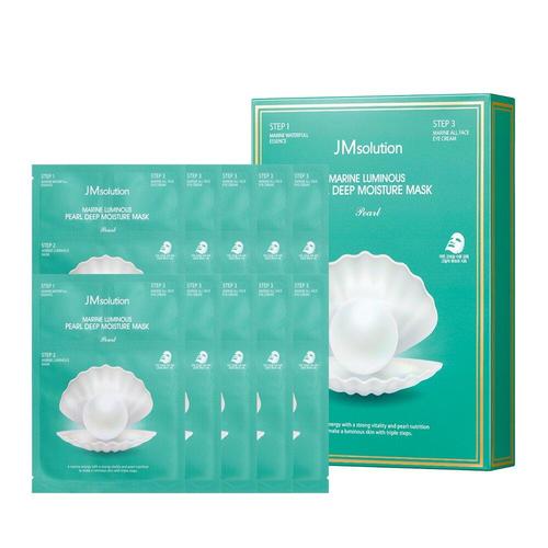 JM solution Marine Luminous Pearl Deep Moisture Mask Sheet 10