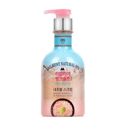 ON THE BODY スパ ピンクソルト スクラブウォッシュ 400ml