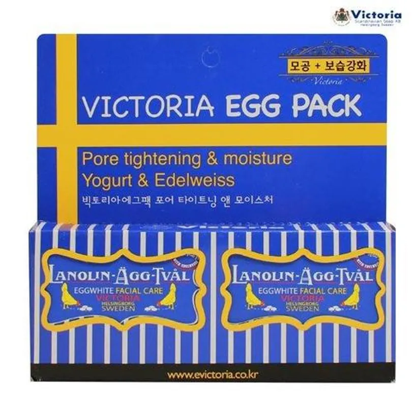 Egg White Facial Soap Duo (Moisture)