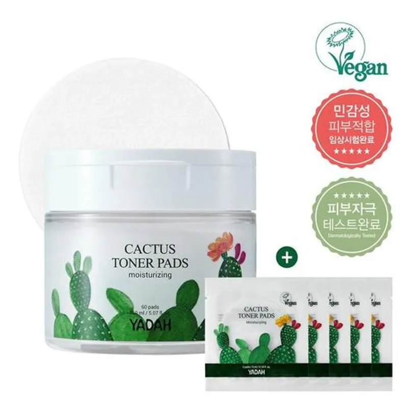 Cactus Toner Pads 60 Sheets Special Set