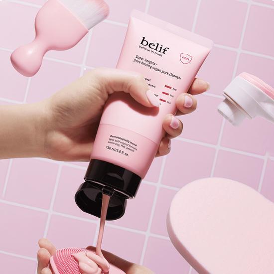 belif スーパーナイツポアファーミングヴィーガンパッククレンザー