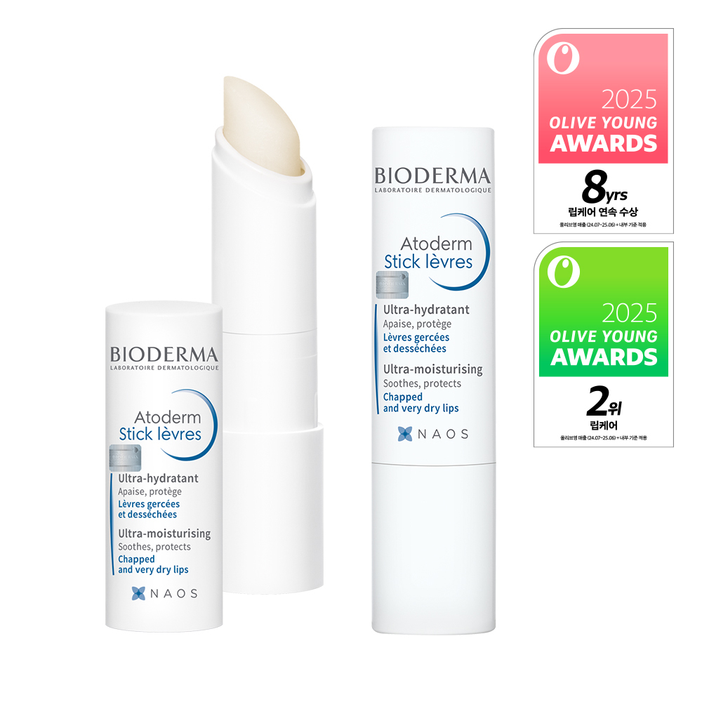 Atoderm Lip Stick 4g Double Pack