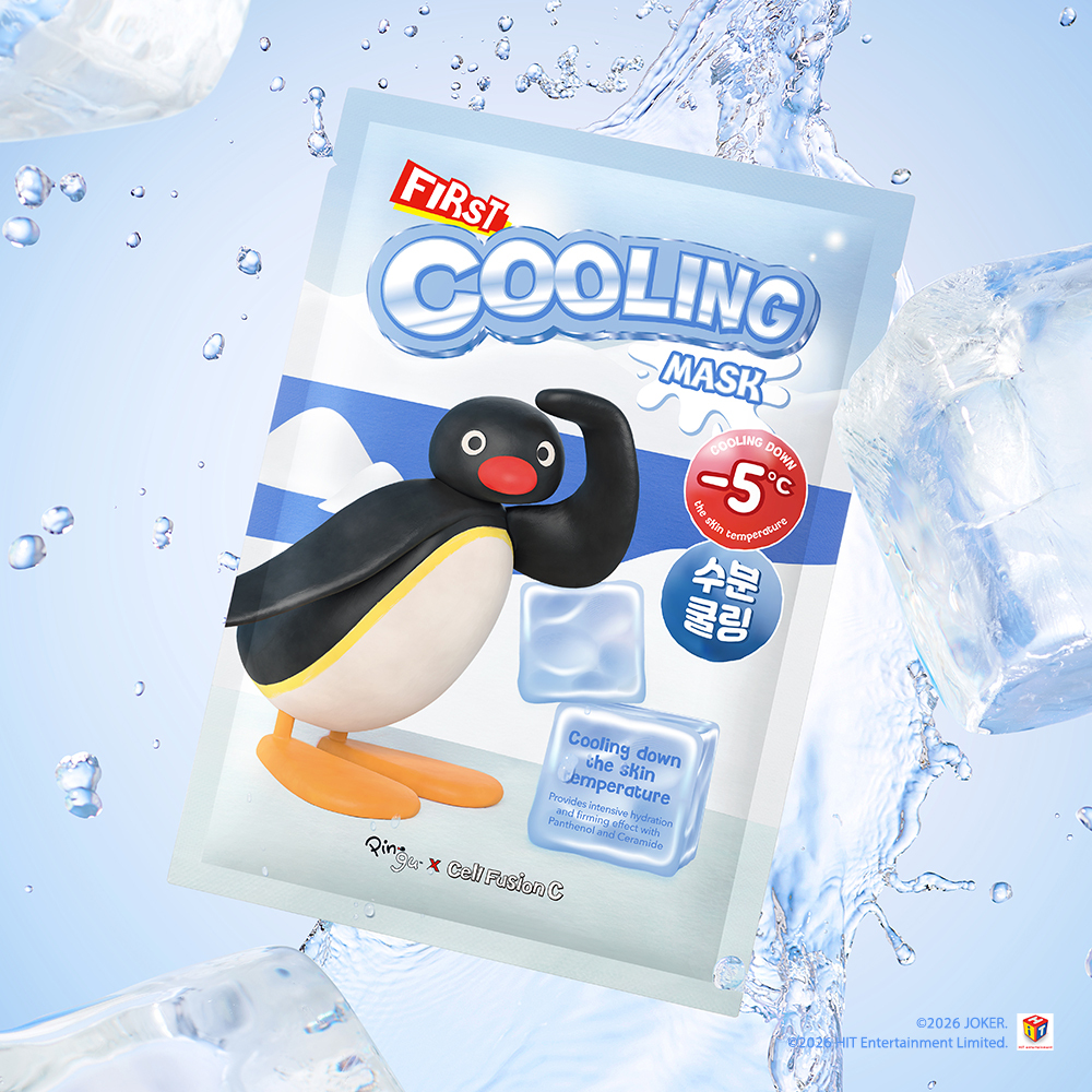 PINGU EDITION] Cell Fusion C Post α First Cooling Mask Sheet 5ea