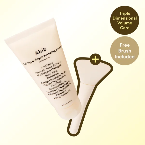 Abib Lifting Collagen Wrapping Mask Jericho Rose Film 100ml (+Spatula)