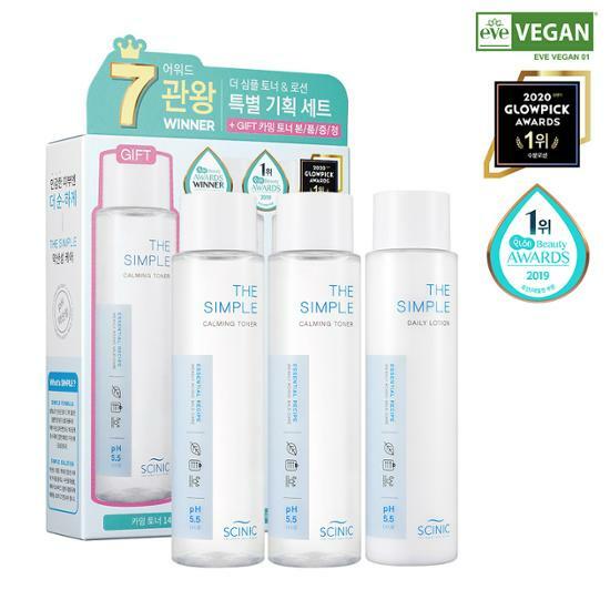 SCINIC ザ シンプル スキンケア 2種 セット | OLIVE YOUNG Global