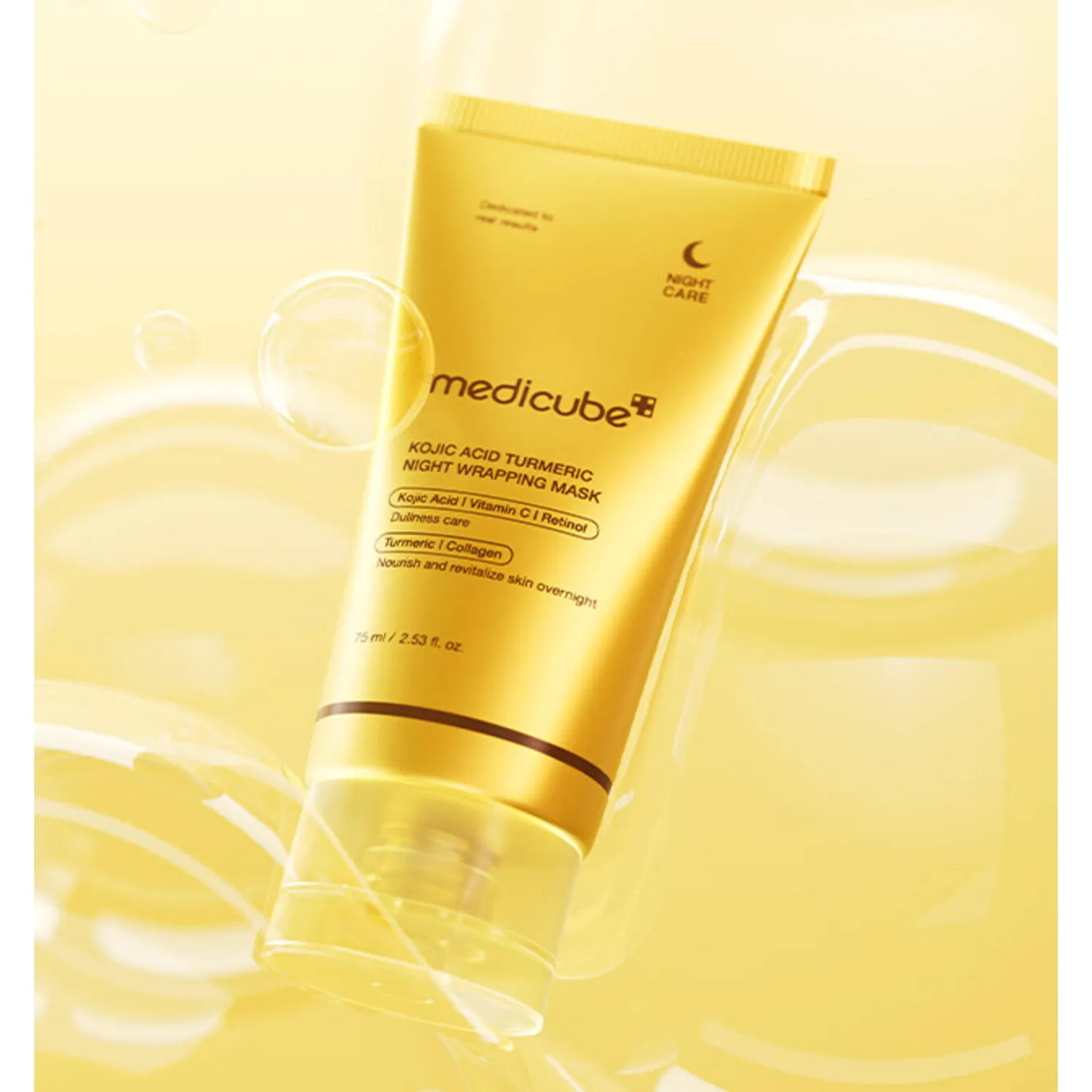 medicube Kojic Acid Turmeric Night Wrapping Mask 75ml | OLIVE YOUNG Global