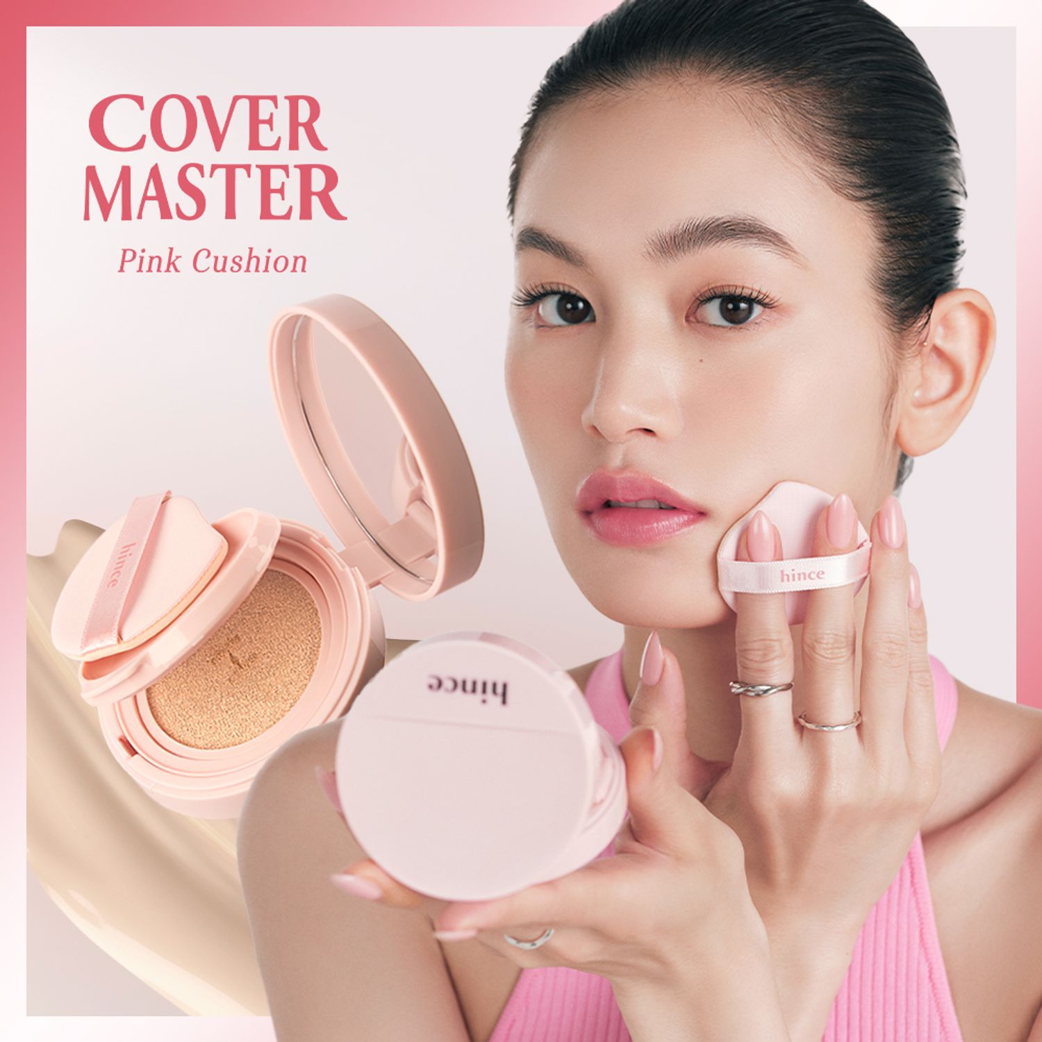 hince Cover Master Pink Cushion 11g*2ea Refill Set | OLIVE YOUNG Global