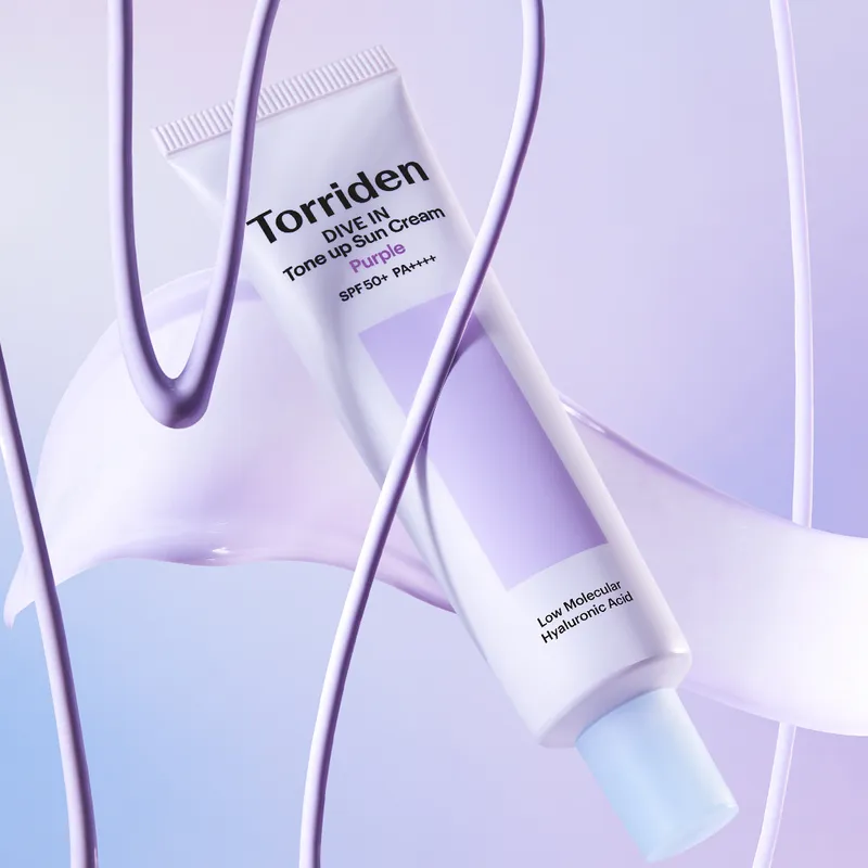 Torriden Dive In Purple Tone Up Sunscreen 60ml Set (+20ml)