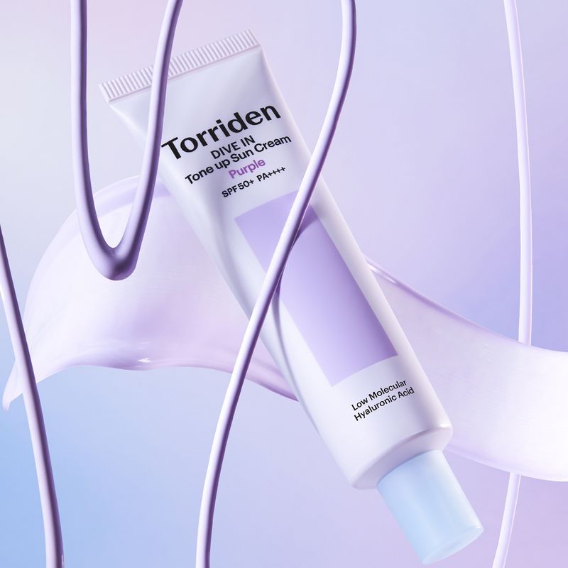 Torriden Dive In Purple Tone Up Sunscreen 60ml Set (+20ml)
