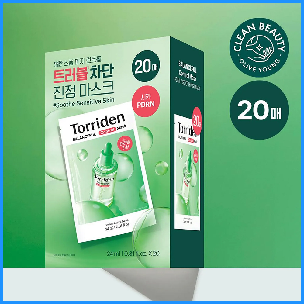 Torriden Balanceful Cica Control Mask Sheet 20ea