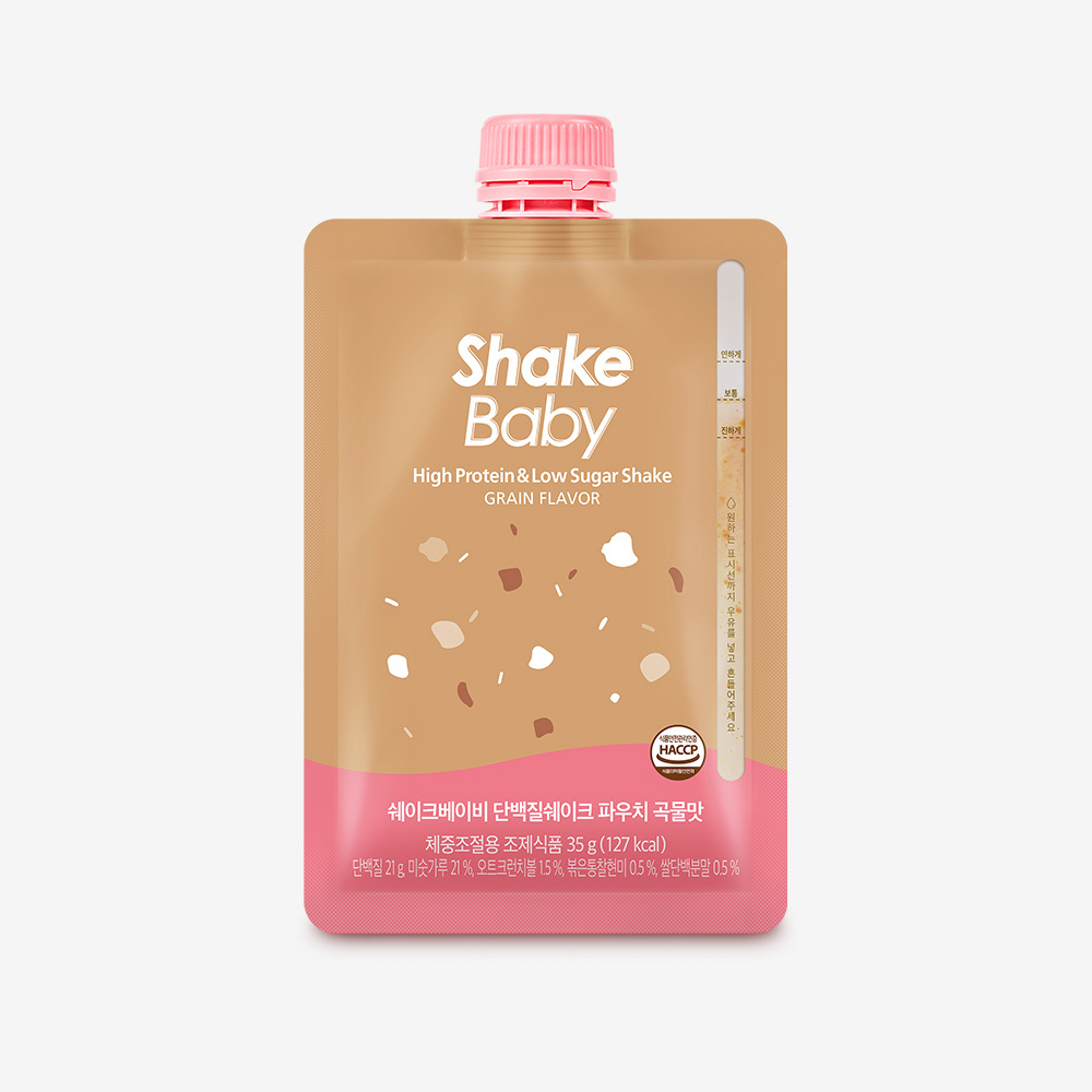 Shakebaby Protein Shake #Grain Flavor 35g | OLIVE YOUNG Global
