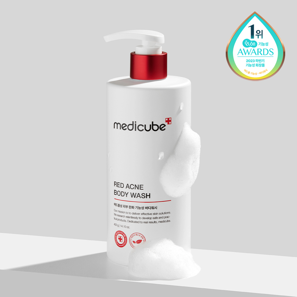 medicube レッドアクネボディウォッシュ 2.0 400g | OLIVE YOUNG Global