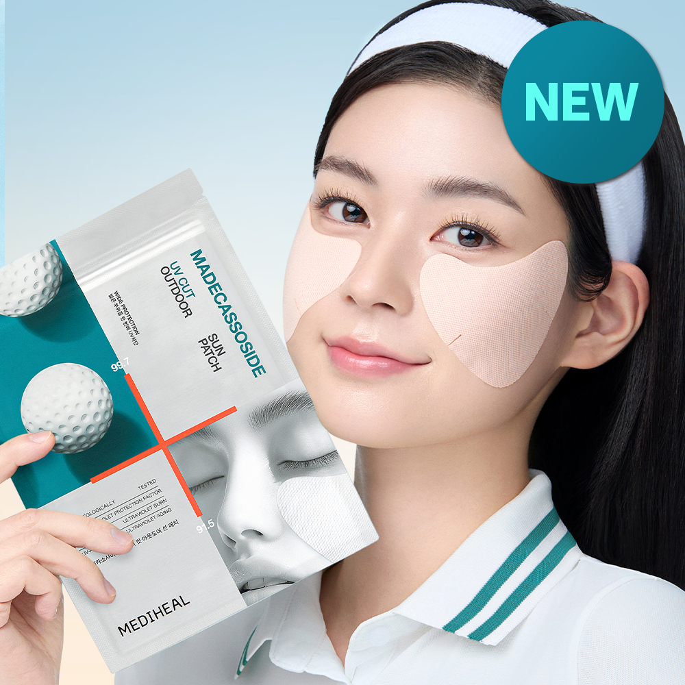 MEDIHEAL Madecassoside UV Cut Outdoor Sun Patch 4P [Wide Protection]