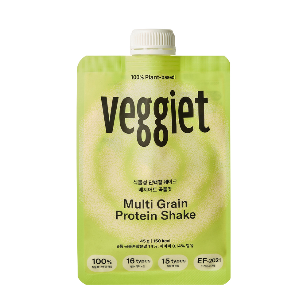 VEGGIET Protein Shake #Multi Grain 45g | OLIVE YOUNG Global