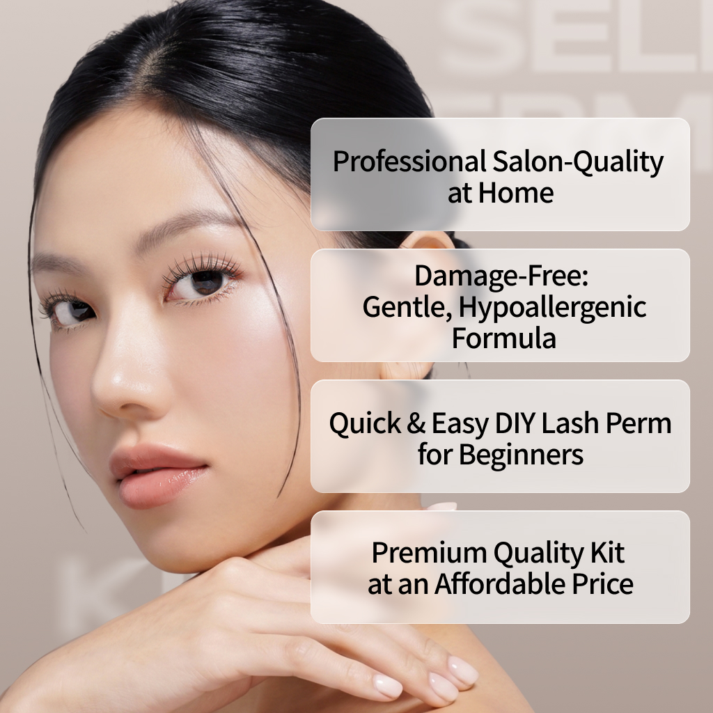MARSHIQUE Enriched Lash & Brow Self Perm Kit 7 Servings (Set