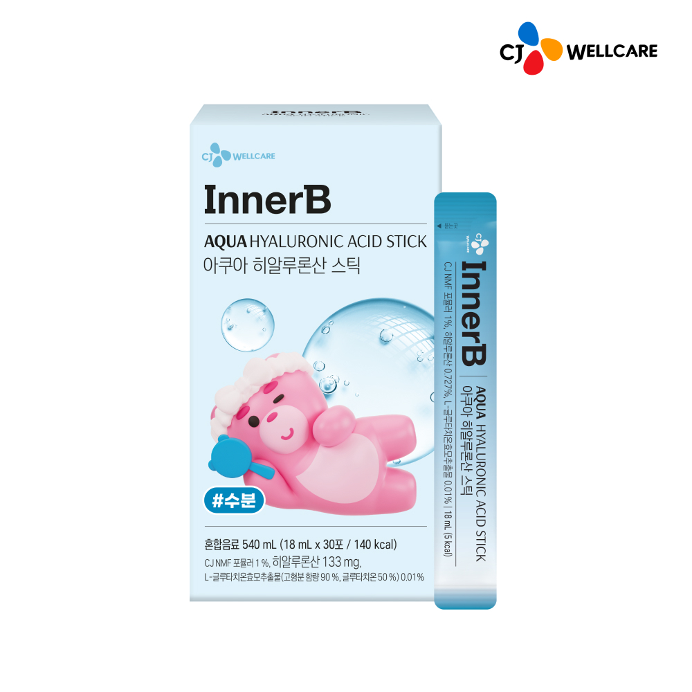[BELLYGOM Edition] CJ innerb Aqua Hyaluronic Acid Stick 30 Sticks (1 ...