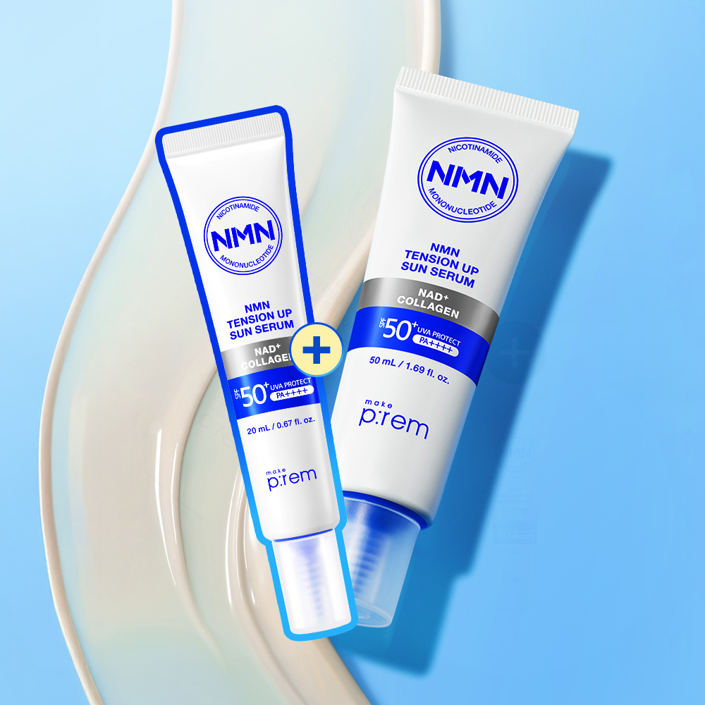makeprem NMNテンションアップ日焼け止めセラム 50ml企画(+20ml