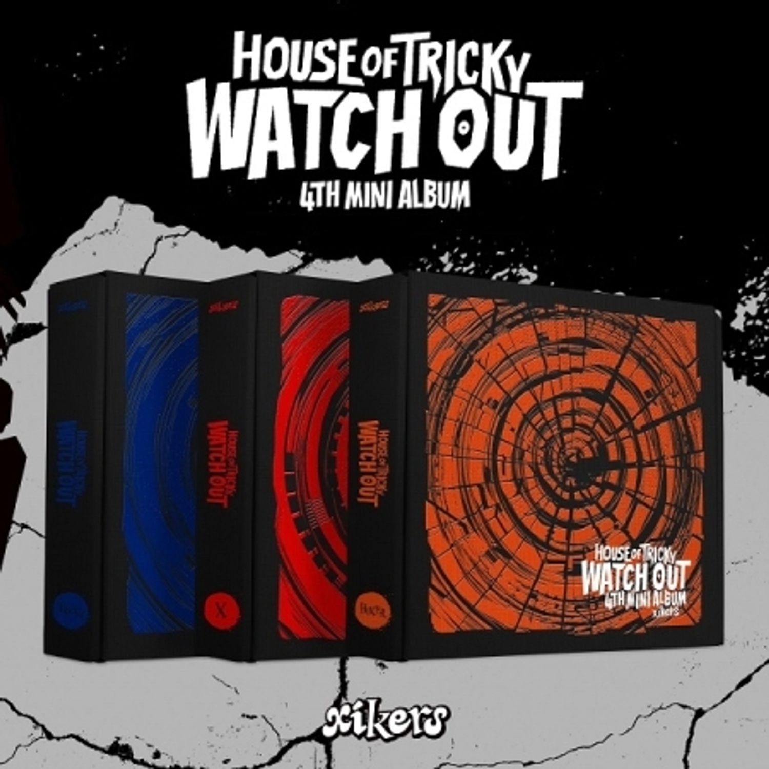 XIKERS - 4TH MINI ALBUM [HOUSE OF TRICKY : WATCH OUT] | OLIVE YOUNG Global