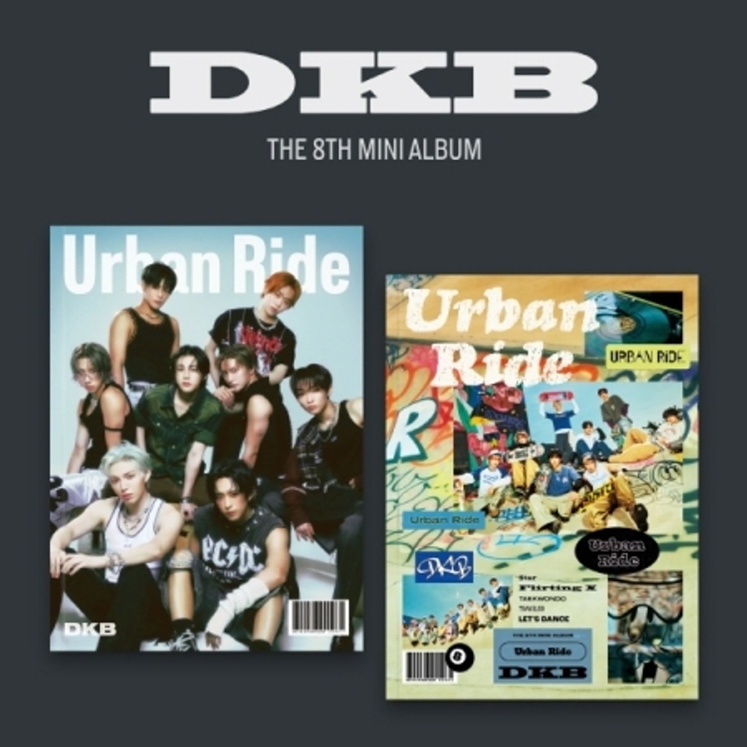 DKB - 8TH MINI ALBUM [URBAN RIDE] | OLIVE YOUNG Global