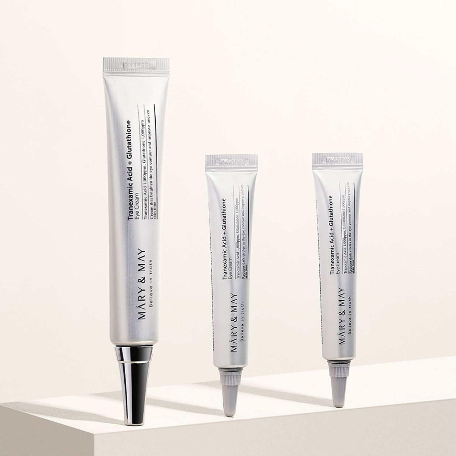glutathione and tranexamic acid Mary & May Tranexamic Acid & Glutathione Eye Cream