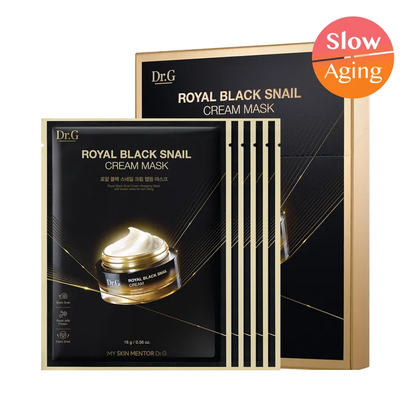 Royal Black Snail Cream Mask Sheet