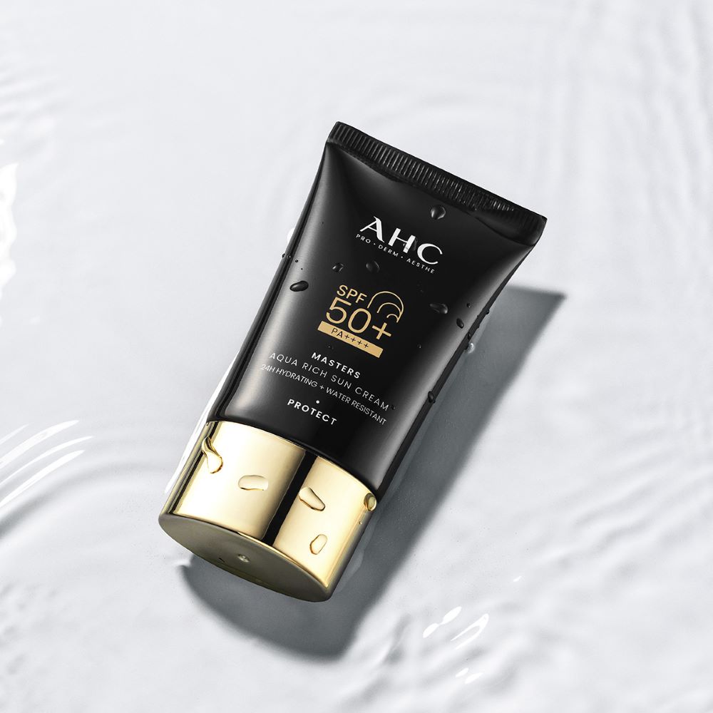 AHC Masters Aqua Rich Sun Cream 30ml Duo Set (Collaboration with