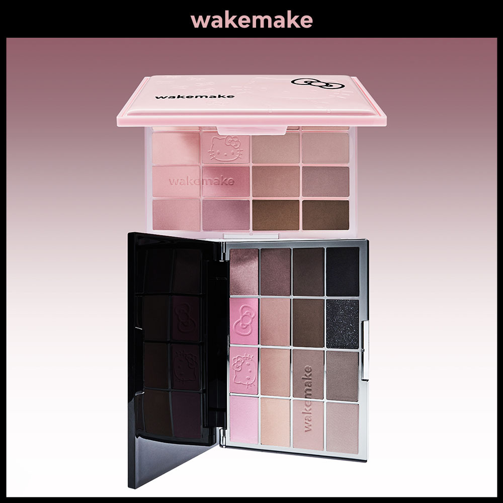 ハローキティ] WAKEMAKE ソフトブラーリングアイパレット 08