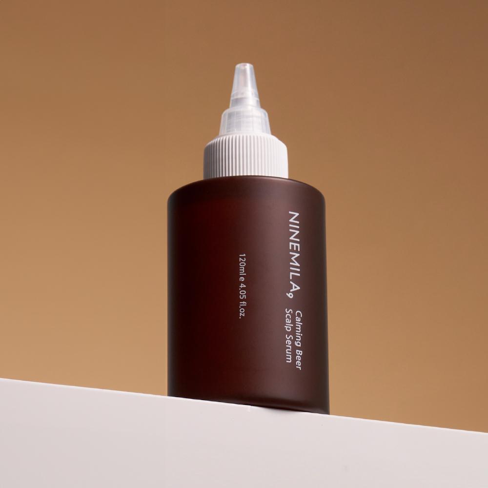 NINEMILA Calming Beer Scalp Serum 120ml Set (+Shampoo 60ml