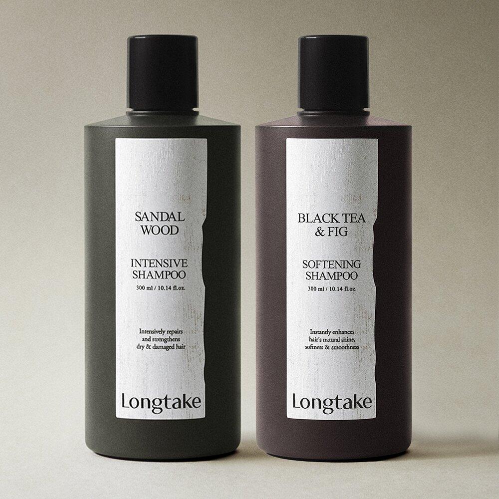 Longtake Shampoo 300mL [SANDALWOOD / BLACK TEA & FIG] | OLIVE YOUNG Global