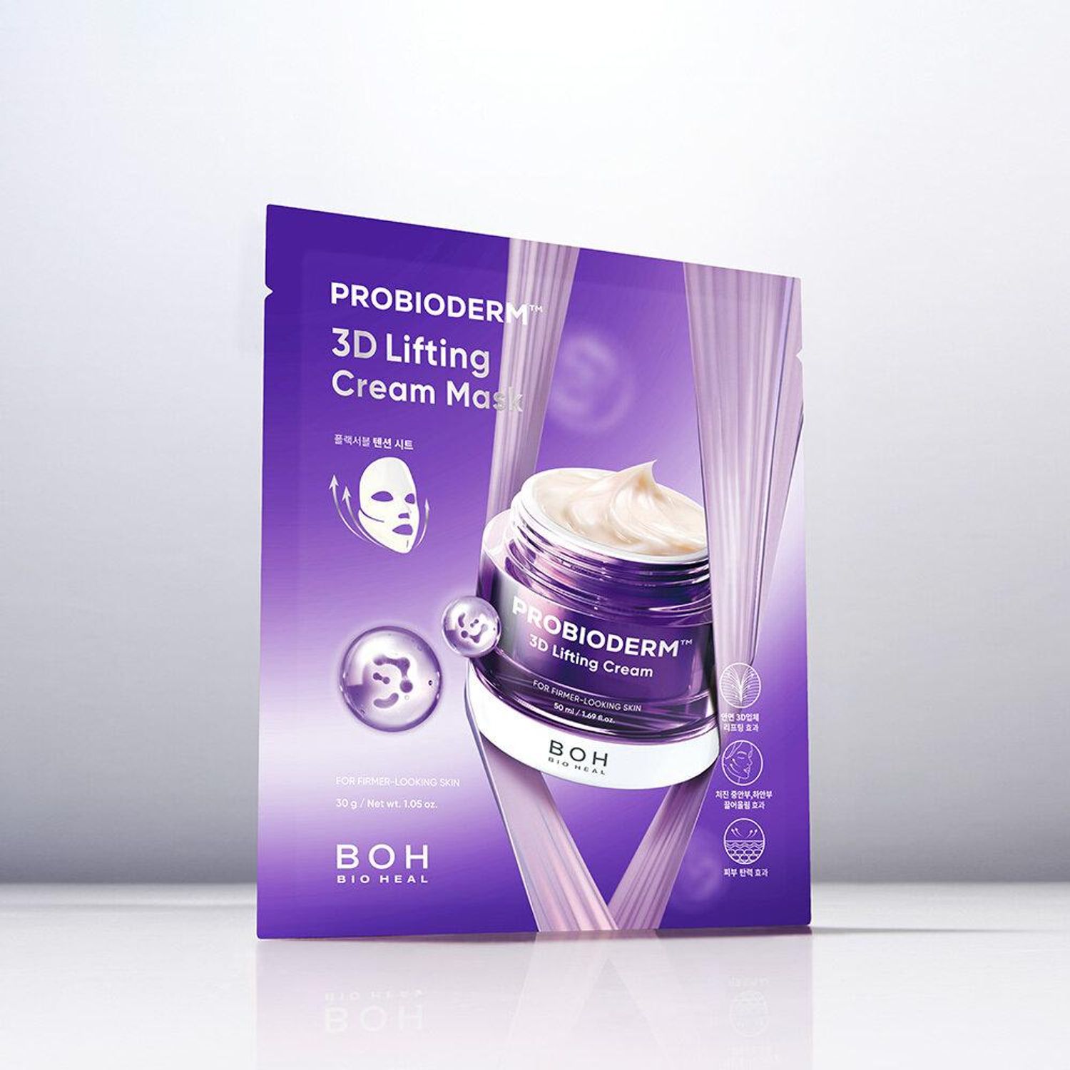 BIOHEAL BOH Probioderm 3D Lifting Cream Mask 1ea | OLIVE YOUNG Global