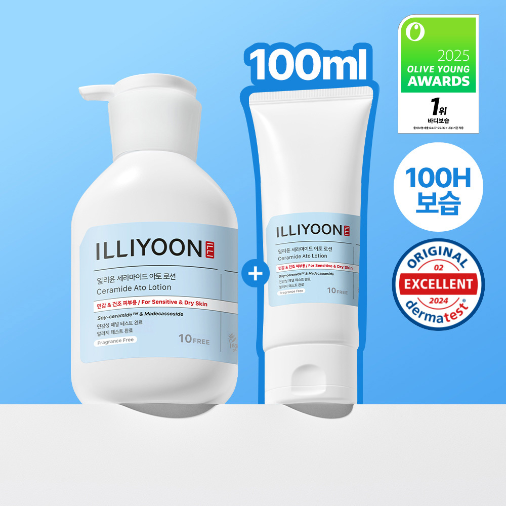 ILLIYOON Ceramide Ato Lotion 334mL (Set/Single) | OLIVE YOUNG Global