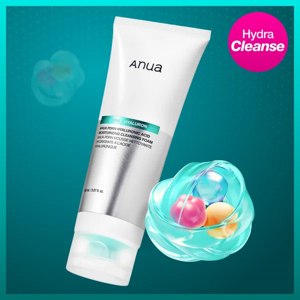 Anua PDRN Hyaluronic Acid Moisturizing Cleansing Foam 150ml
