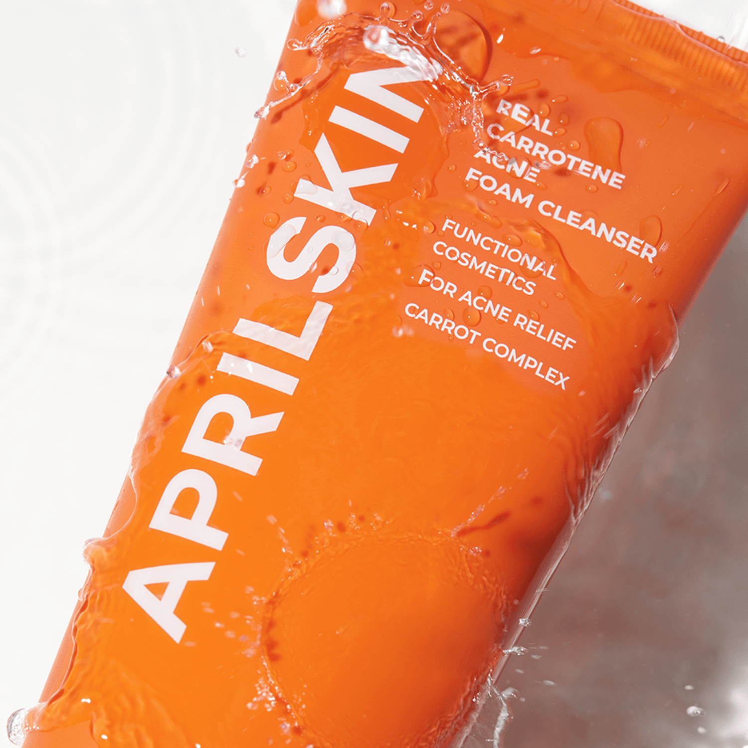 April Skin キャロチンアクネフォームクレンザー 120ml | OLIVE YOUNG